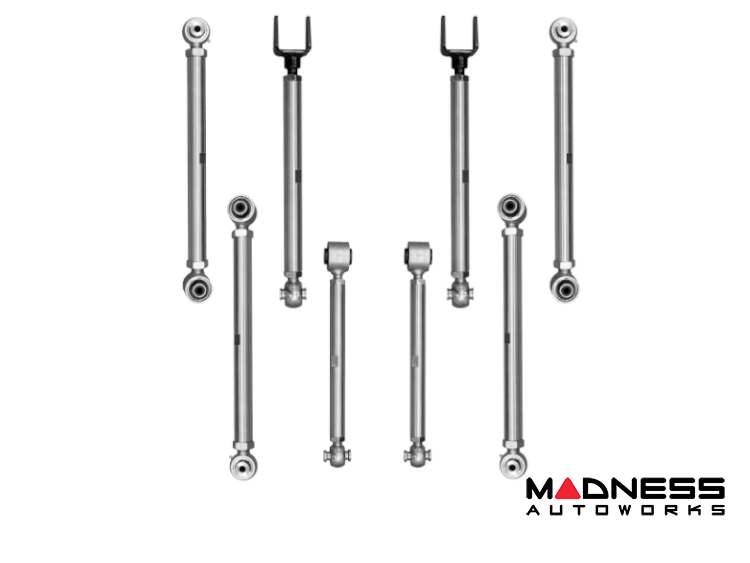 Jeep Wrangler JL Control Arms - Rock Krawler - Lower Arms 1.75" - Upper Arms 1.375" - Factor Pro - Aluminum - 2DR - 2018+